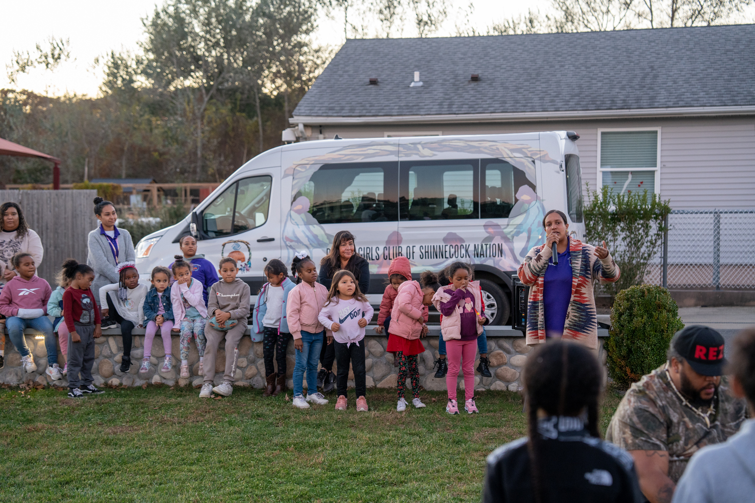 Bridgestone delivered its donated van to the Boys & Girls Club of Shinnecock last week.