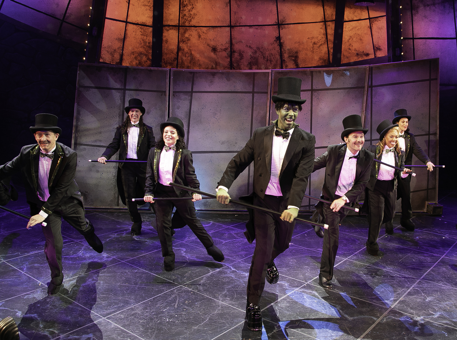 The cast and ensemble of “Mel Brooks’ Young Frankenstein - The Musical” at Bay Street Theater. LENNY STUCKER