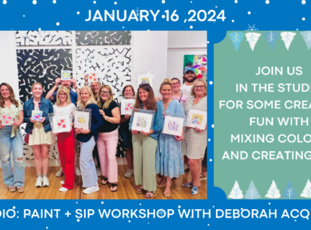 PAINT + SIP WITH DEBORAH ACQUINO