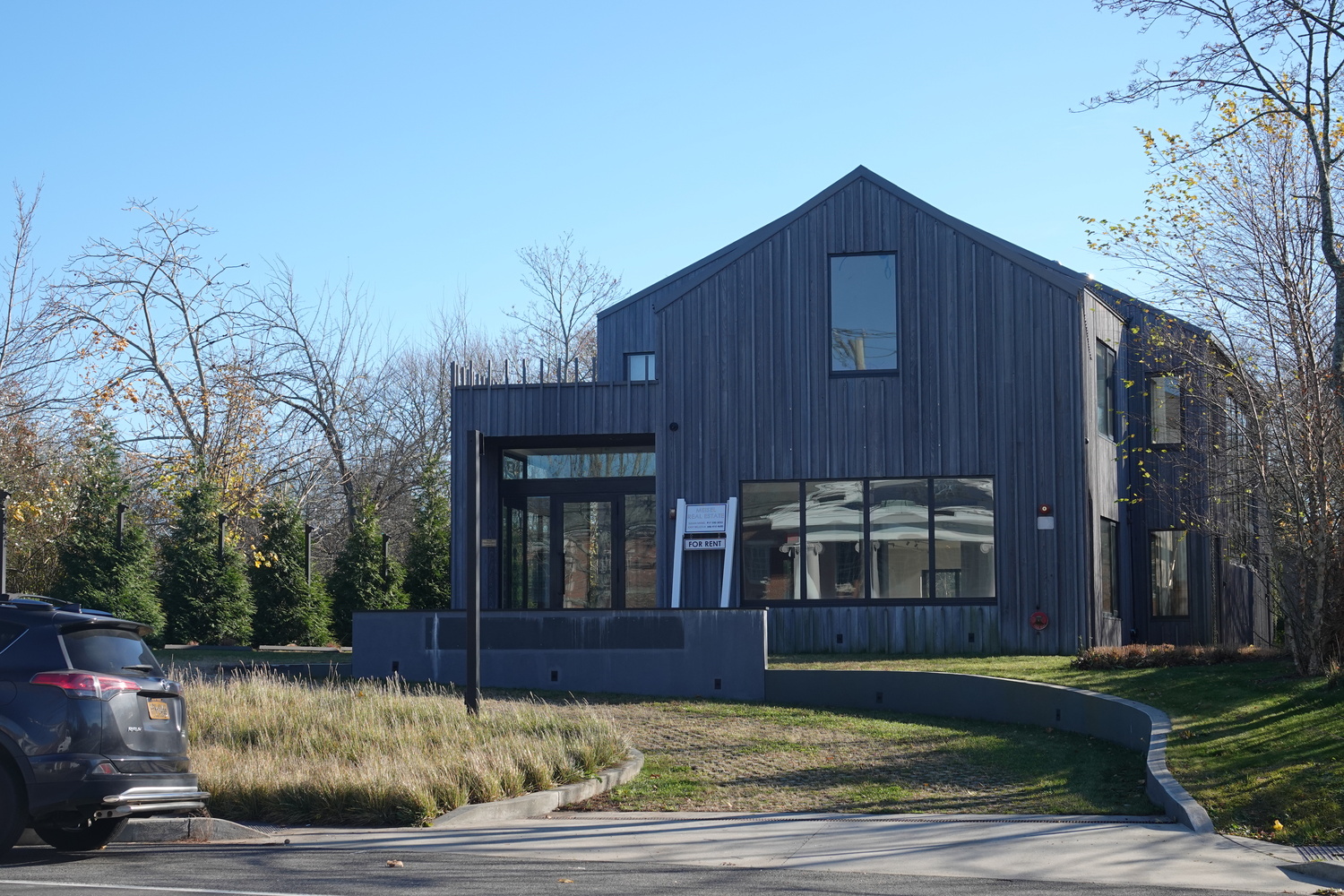 The property at 2183 Montauk Highway in Bridgehampton, just west of Citarella, has been secured by L Train Agency LLC, which has a pending application for a cannabis retail sales license.