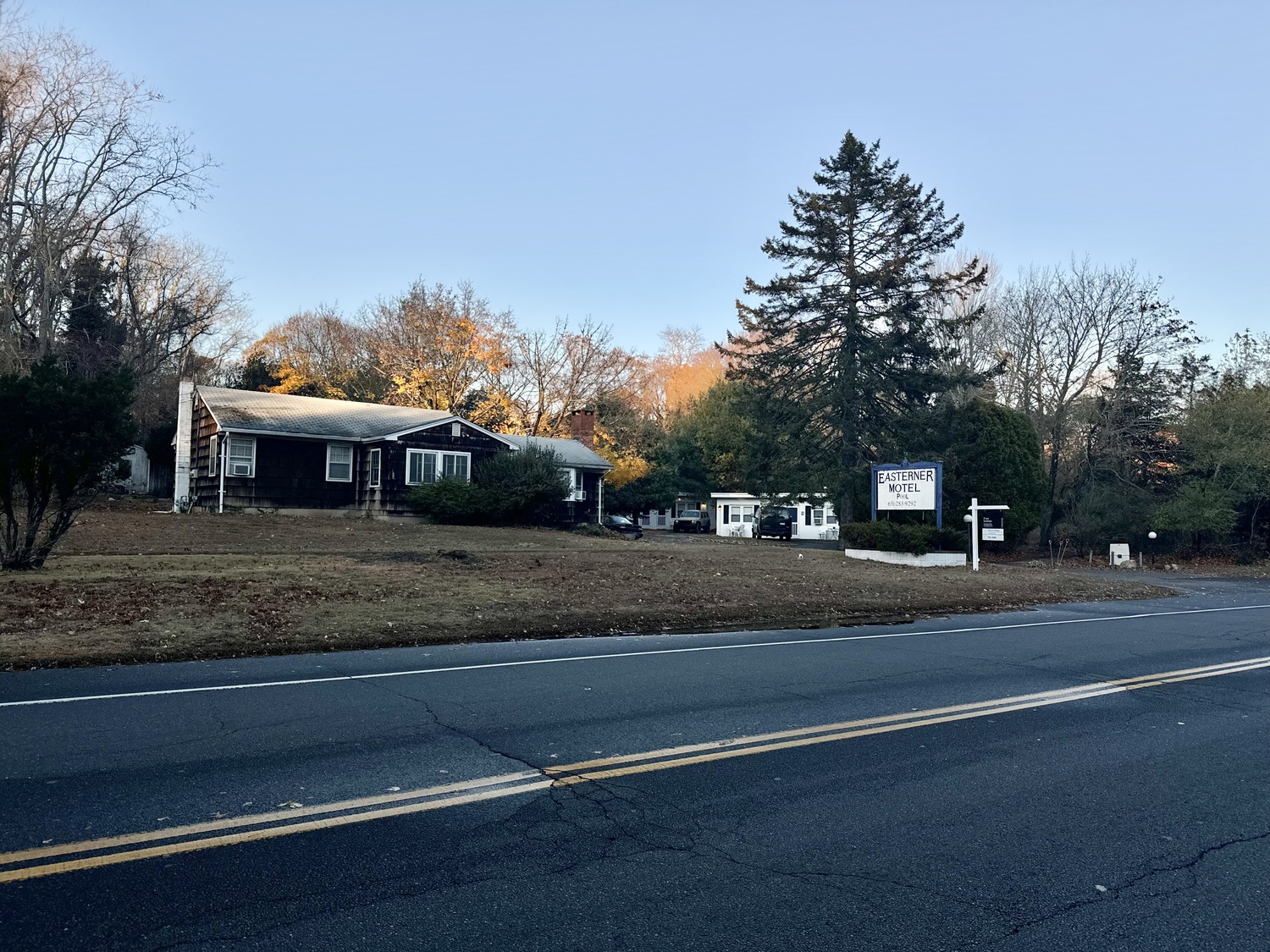 The Southampton Town Housing Authority is hoping to purchase The Easterner Motel, a small collection of cottages and studio units in Shinnecock Hills that it would make rental housing.