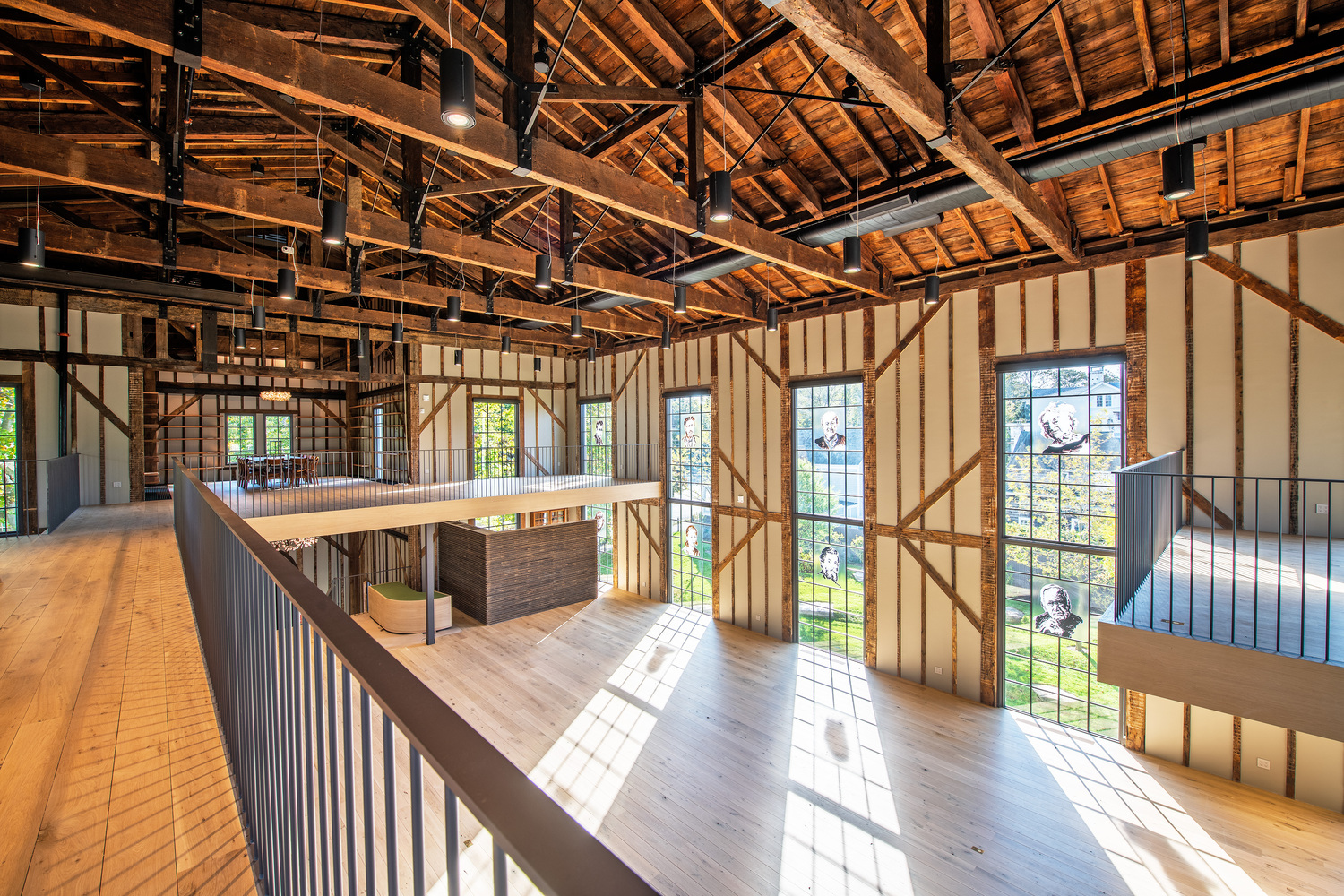 The interior of The Church, which was honored by Preservation Long Island for its adaptive reuse of the former Methodist Church building, MICHAEL HELLER PHOTOS/COURTESY THE CHURCH