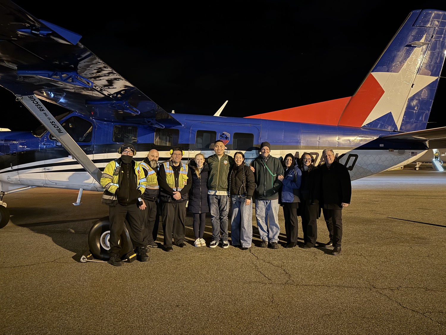 Pilots to the Rescue brought several dogs up north last week. COURTESY MODERN AVIATION/PILOTS TO THE RESCUE