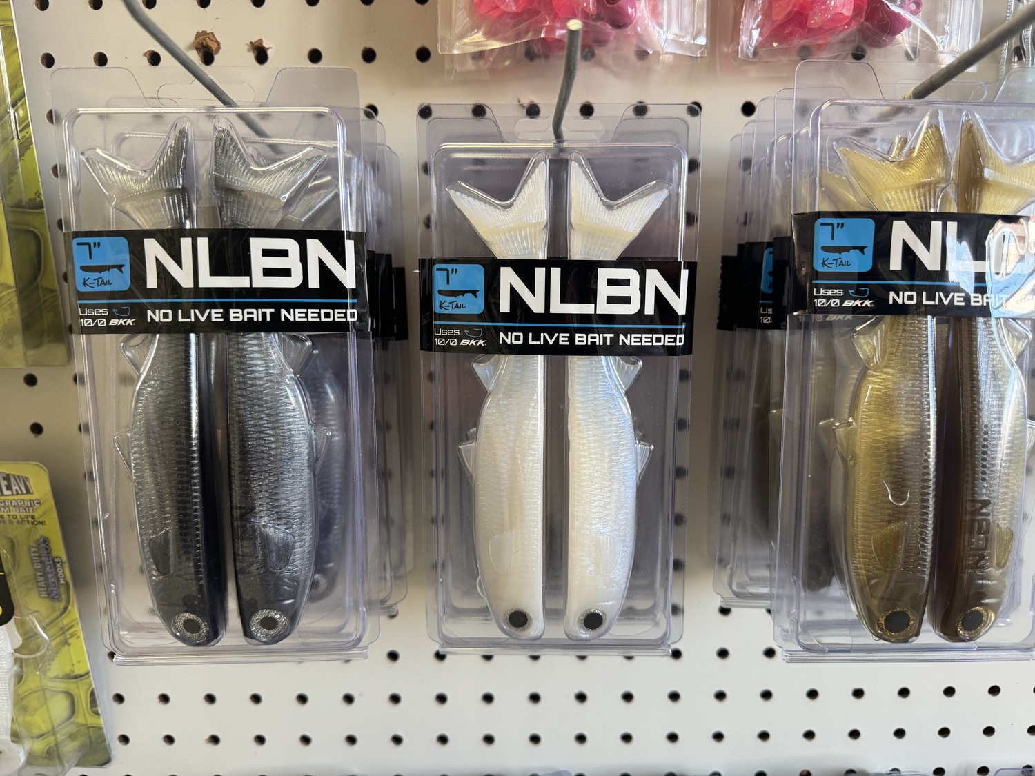 NLBN rubber baits are all the rage. ($9.99)