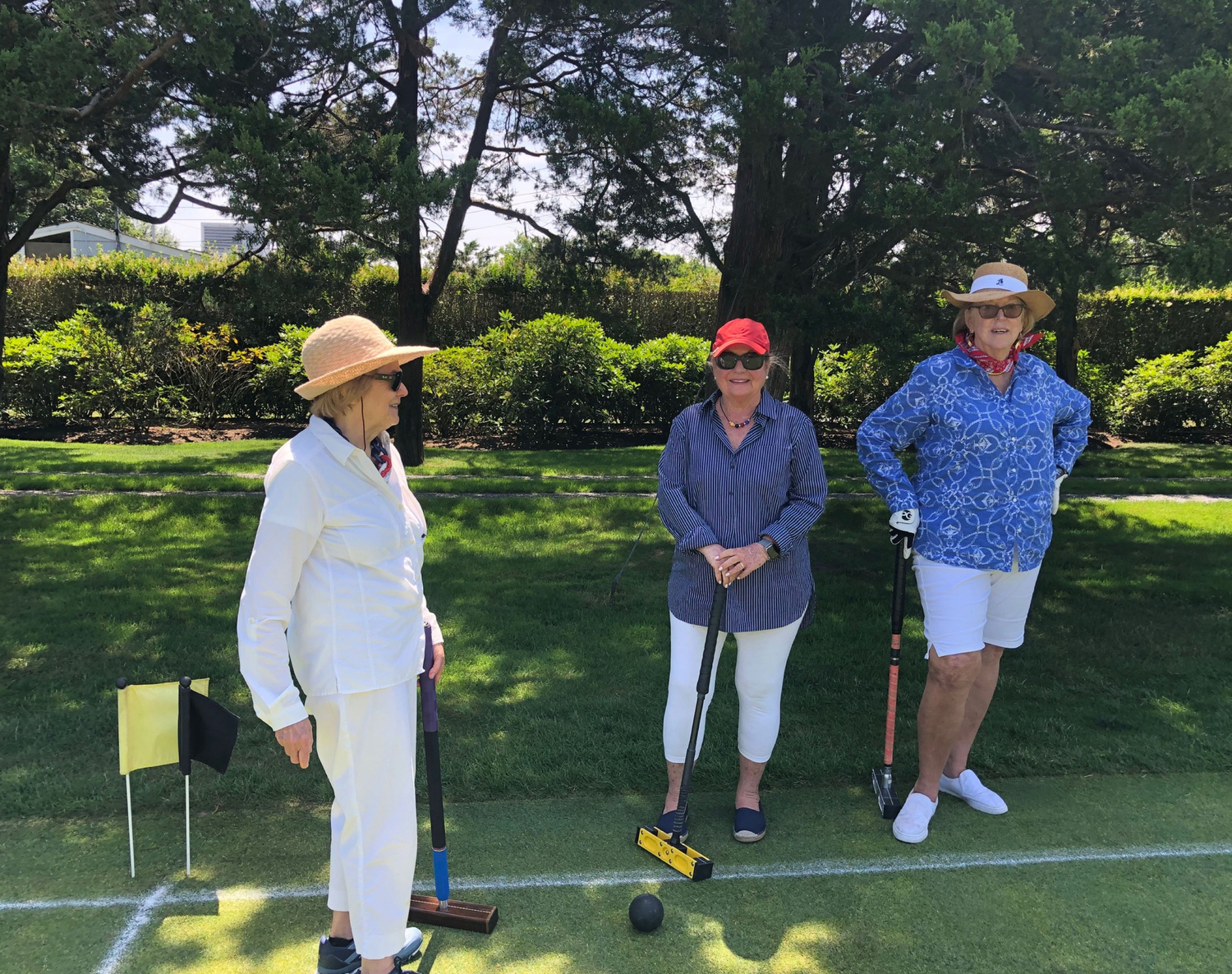 Town CPF staff said that keeping two of the three courts the mallet club has proposed building reserved for the club's organized croquet matches may violate the CPF bylaws on public access.