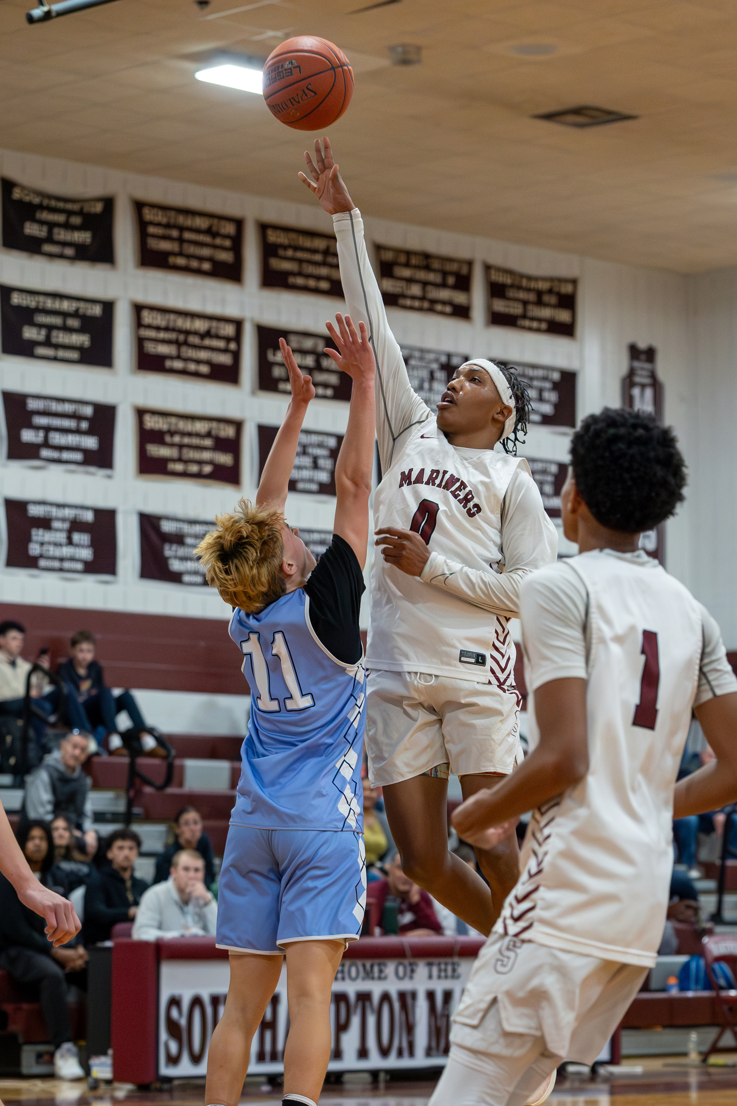 Southampton senior Naevon Williams puts up a shot.  RON ESPOSITO/SOUTHAMPTON SCHOOL DISTRICT