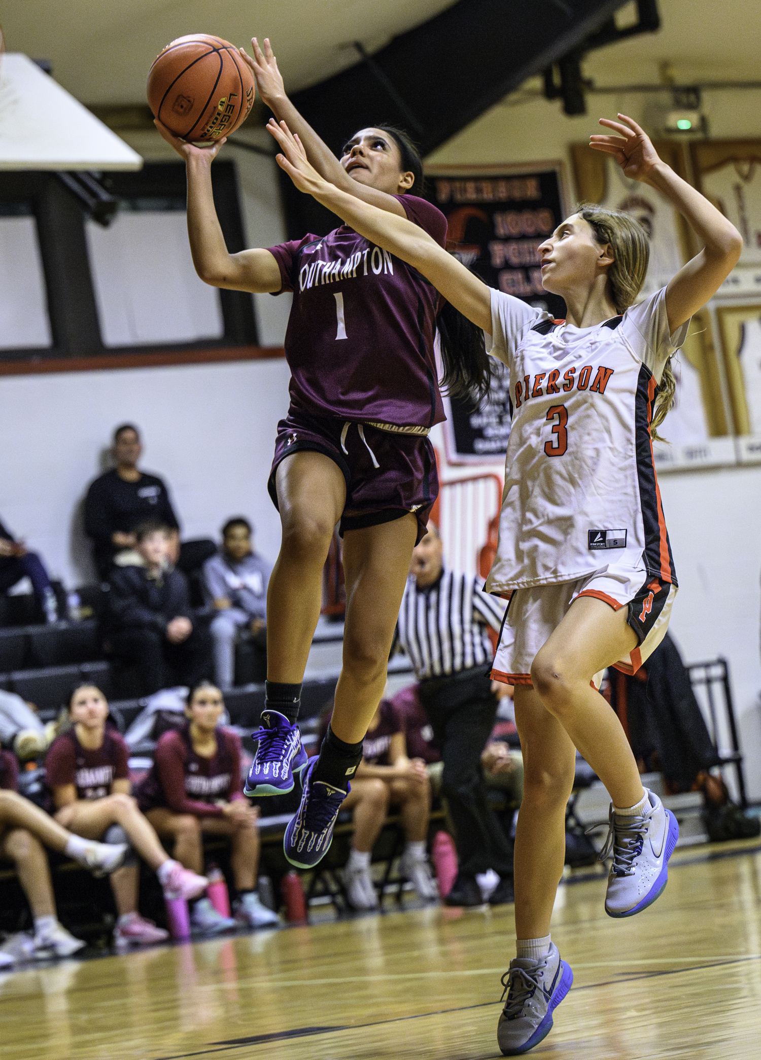 Daelyn Palmore with another basket.  MARIANNE BARNETT