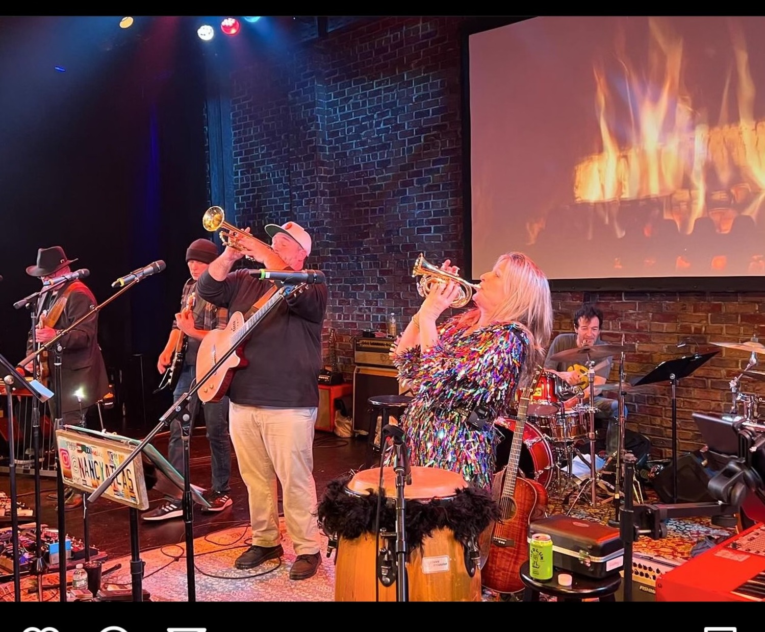 The Realm joins Nancy Atlas at the Fireside Session at Bay Street Theater on January 25. COURTESY BAY STREET THEATER