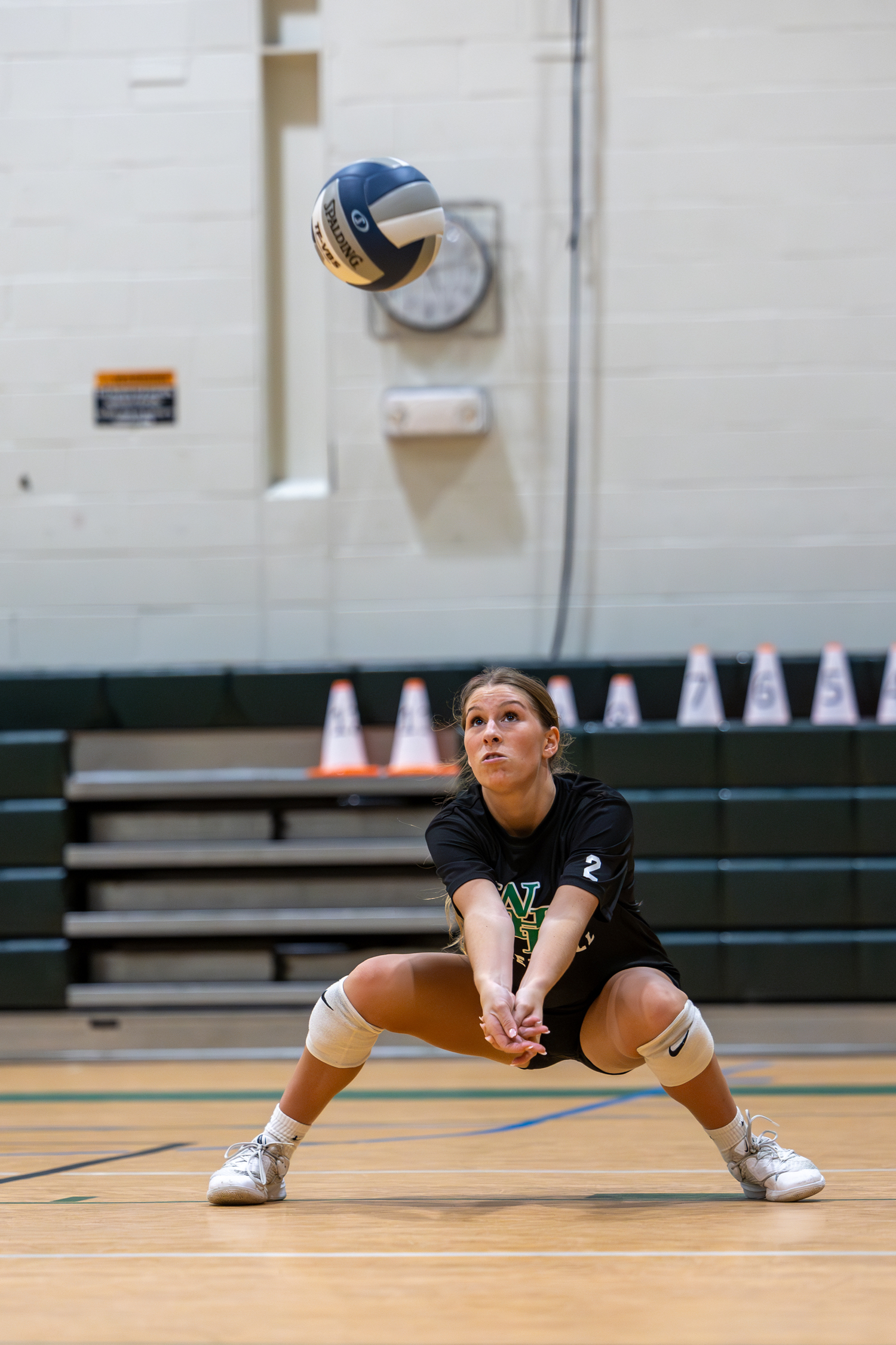 Sophomore setter Evie Burke. RON ESPOSITO