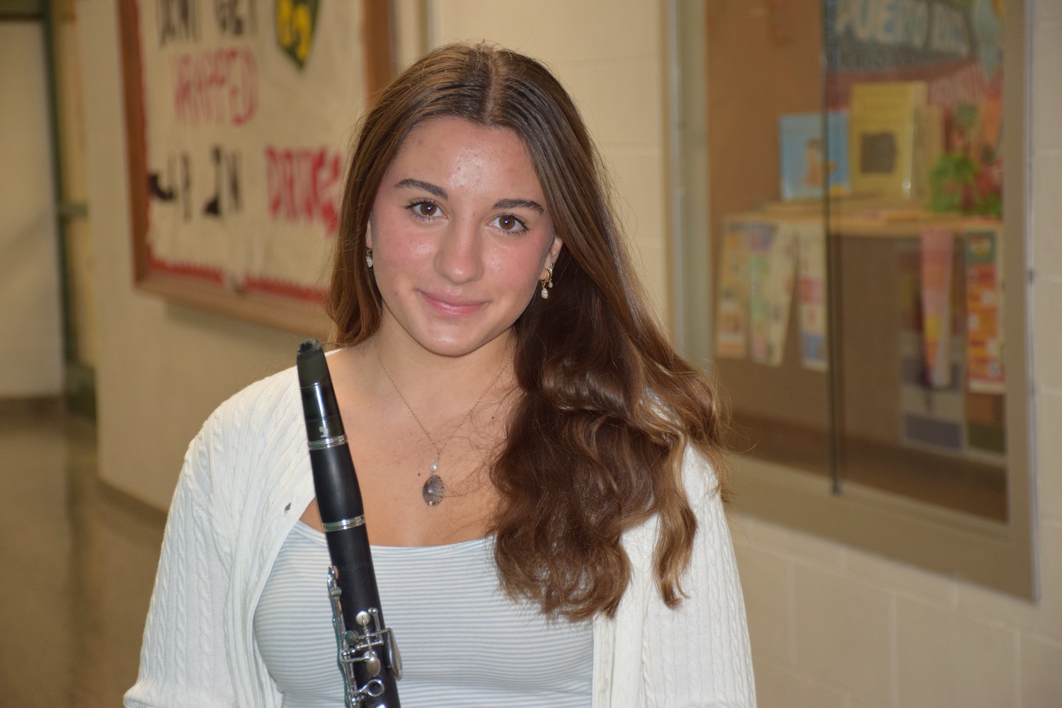 Westhampton Beach High School senior clarinetist Lilah Caputo was named first chair clarinetist at the NYSSMA All-State Festival. COURTESY WESTHAMPTON BEACH SCHOOL DISTRICT