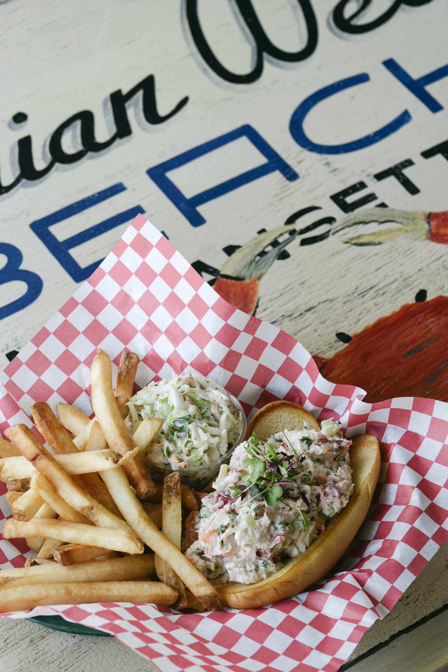 This winter, Bostwick's lobster rolls are available to go. ERIC STRIFFLER