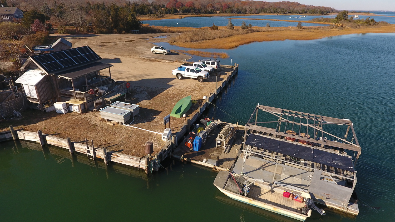 November 21 - The Southampton History Museum informed the Conscience Point Shellfish Hatchery in late October that the museum’s Board of Trustees had voted to terminate the hatchery’s lease and order the tiny hatchery operation to vacate the waterfront property at Conscience Point, which the history museum has owned since 1910.     MICHAEL WRIGHT