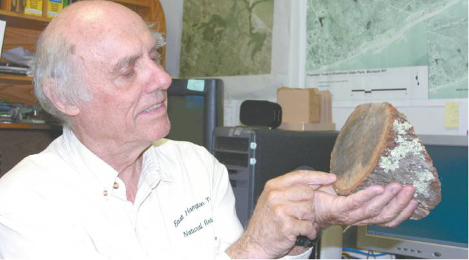 Larry Penny, who served for many years as East Hampton Town's director of natural resources.