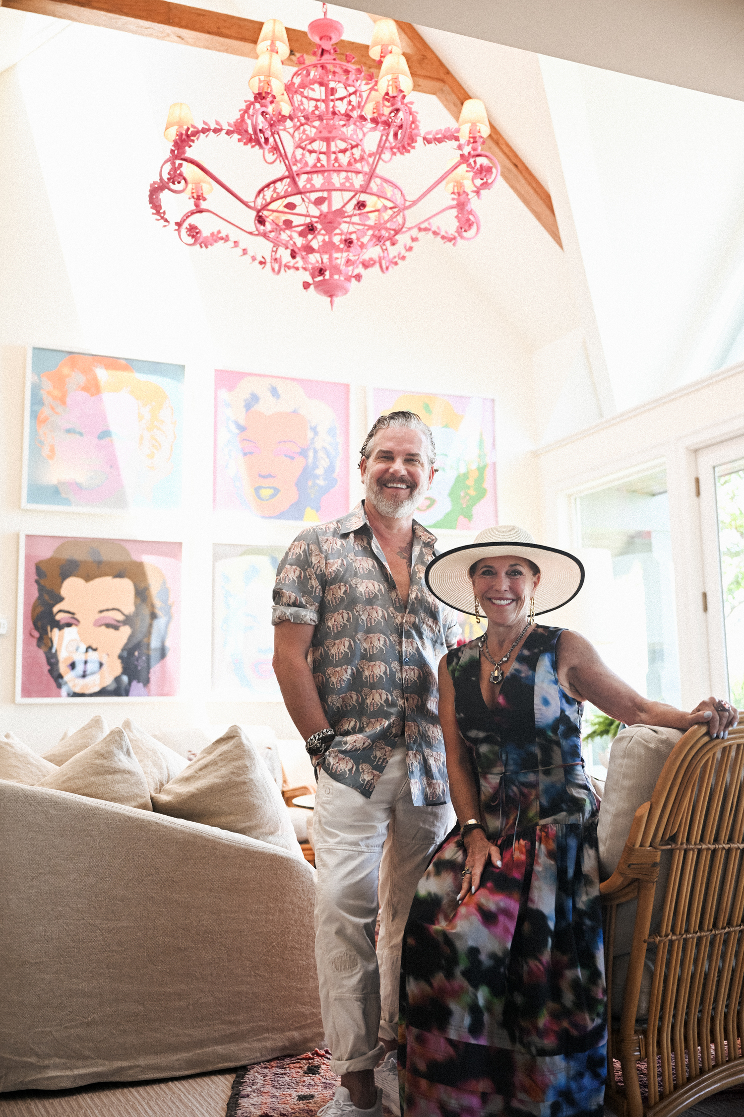 July 25 - House Proud: ‘A Real Slice of Heaven’: Art and Design Merge in East Hampton
Gracing the shore of Gardiners Bay, Robin Wilder’s East Hampton house is a sanctuary of bliss and revitalized romance of design. Finished in collaboration with artist and interior designer Sean Rush, the property lends itself to authentic living with celebrated refinement of eclectic design. The home consists of a reconstructed main house — with a new addition to an original structure built over 100 years ago — and a spacious guest house. Every room was completed with nothing untouched and no margin of neglect. Displaying a striking comprehension of curating a fusion of diverse design, the home exudes a holistic nature, embodying spiritual accents coexisting with modern art. This property confidently knows its worth of accented value and the meaning of serene living. “The property has a lot of warmth and comfort. It’s not pretentious, and I love that it’s just for me,” Wilder said. “It’s meant to be used and enjoyed and is very friendly, a real slice of heaven.”   Macrae Marran