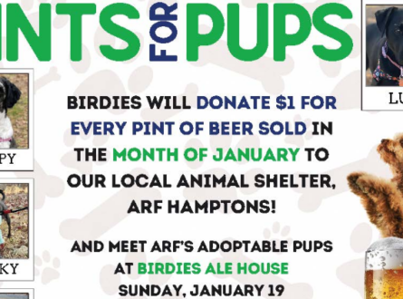 ARF Mobile Adoptions & Pints for Pups at Birdies Ale House