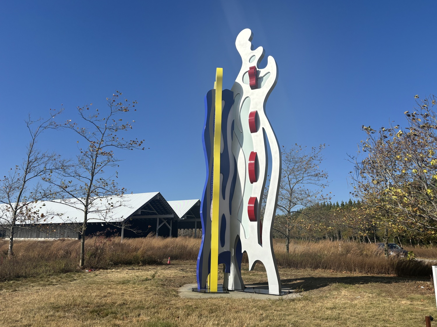 Roy Lichtenstein's 1994 sculptures 