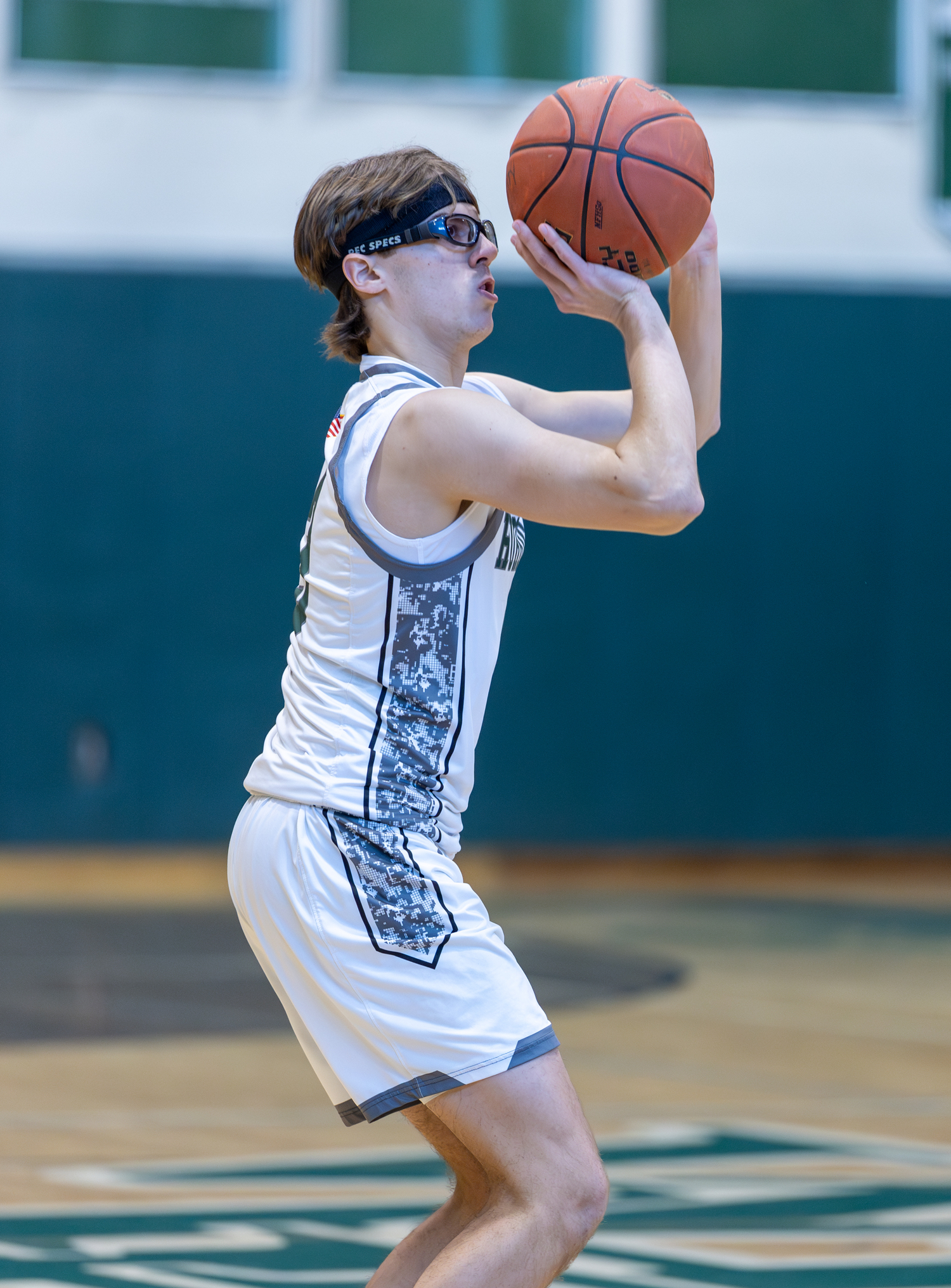 Sophomore guard Sam Quinn recorded 12 points for Westhampton. RON ESPOSITO