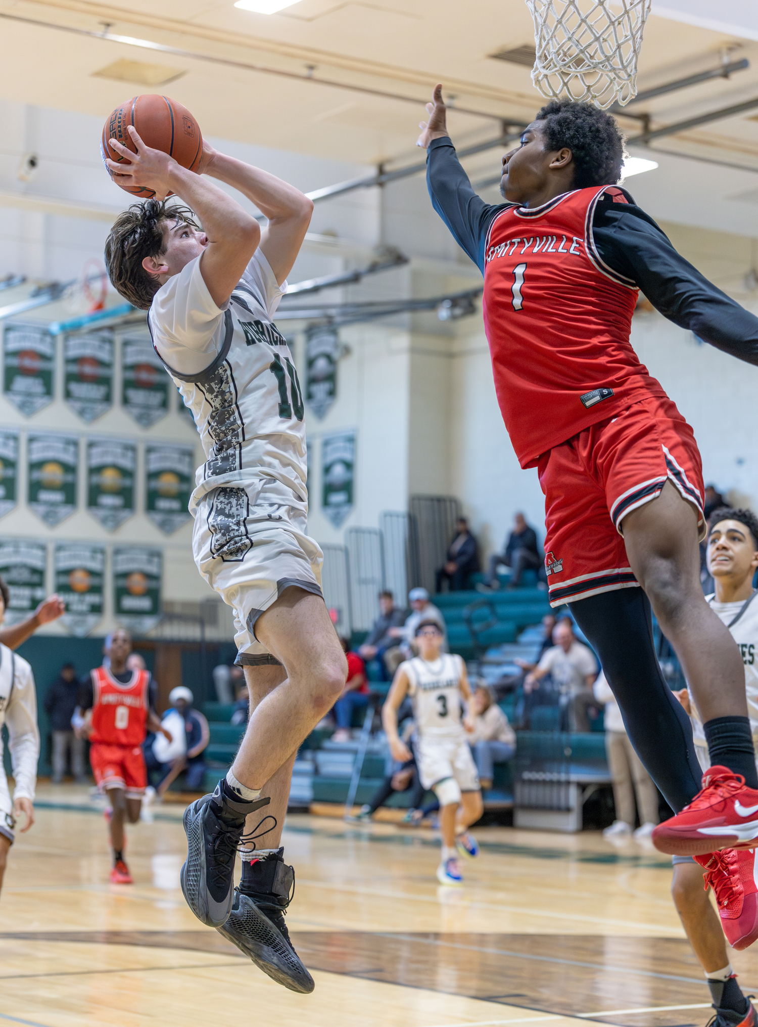 Junior guard Truman Hahn led Westhampton with 18 points. RON ESPOSITO