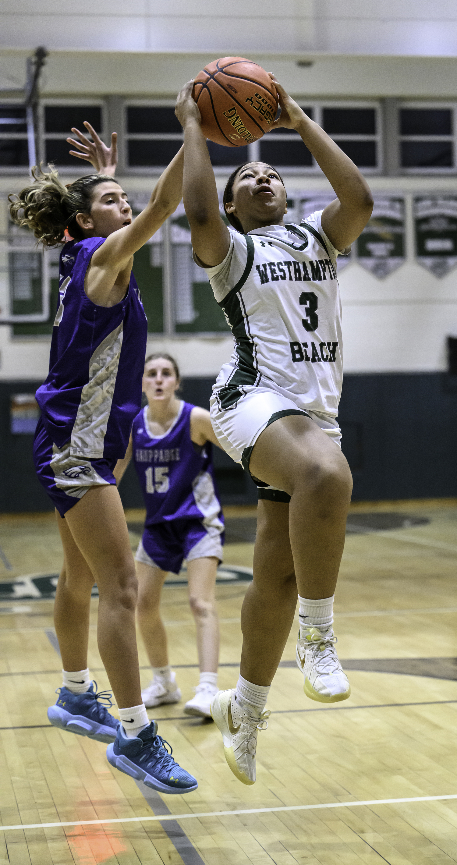 Junior point guard Sandra Clarke finished with five points and seven assists. MARIANNE BARNETT