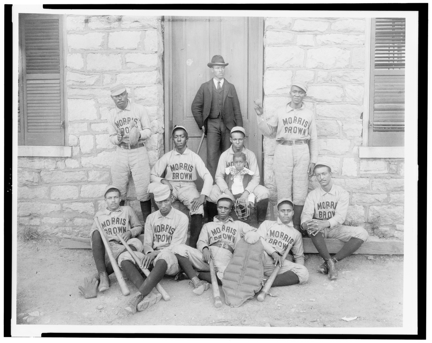 African American baseball players from Morris Brown College Atlanta, from 