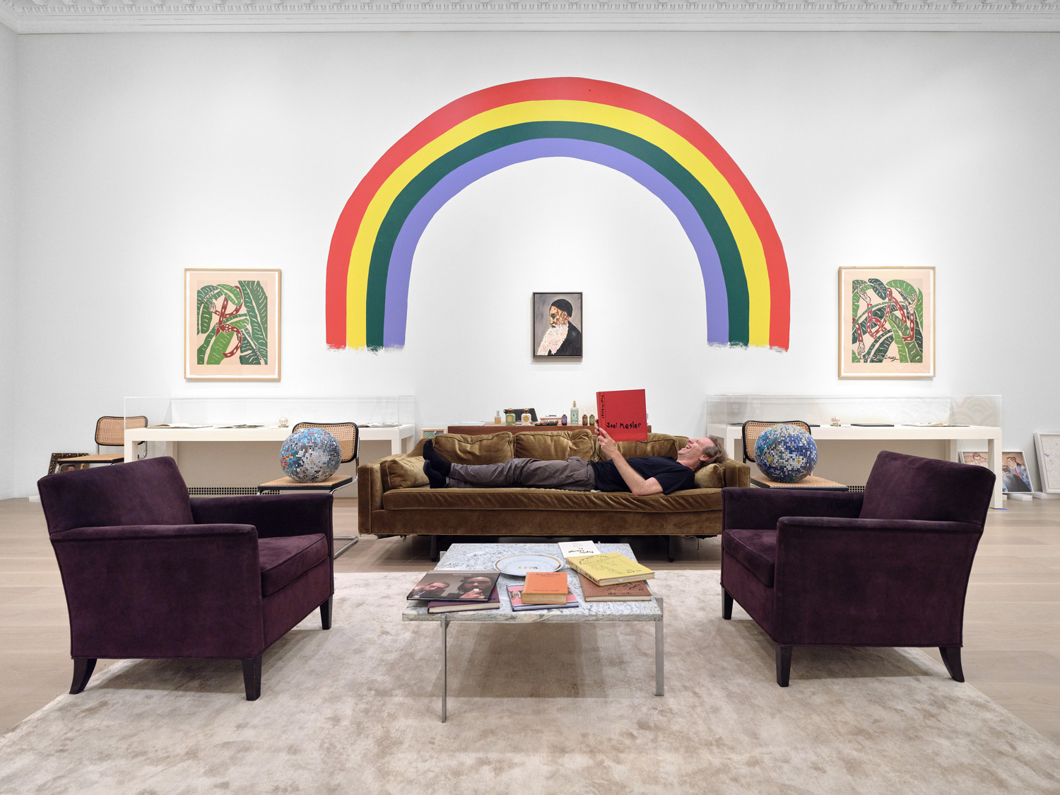 Installation view of “Joel Mesler: Kitchens are good rooms to cry in,” June 6 - July 26, 2024. Lévy Gorvy Dayan, New York. IMAGE COURTESY OF THE ARTIST