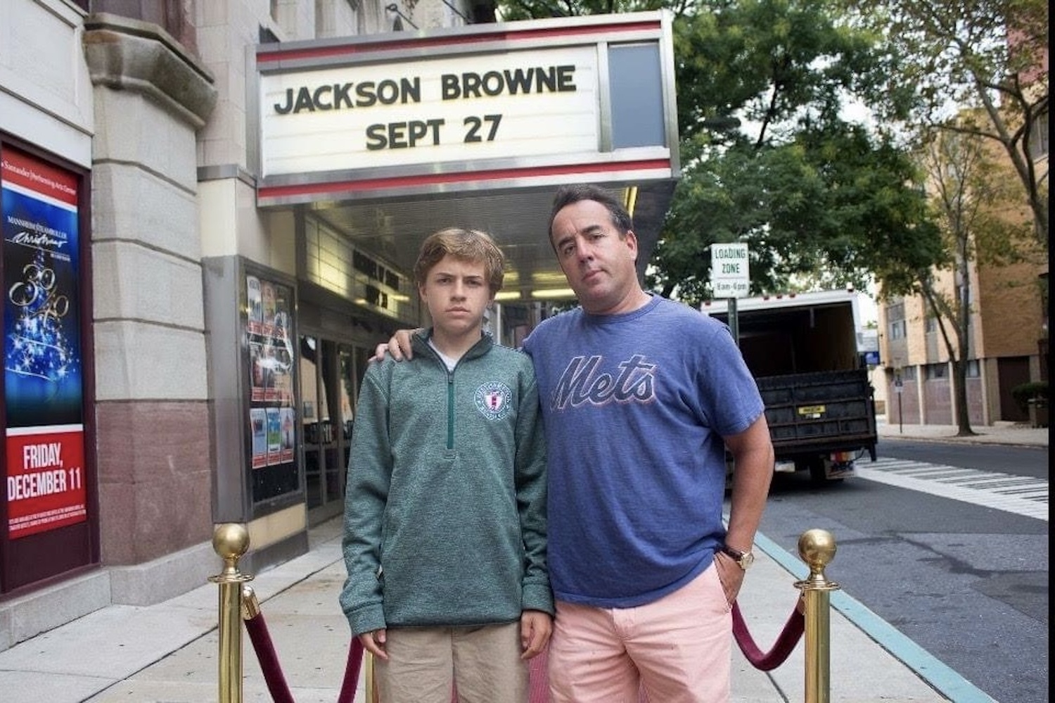 Alec Small and his father, Gregory. COURTESY ALEC SMALL