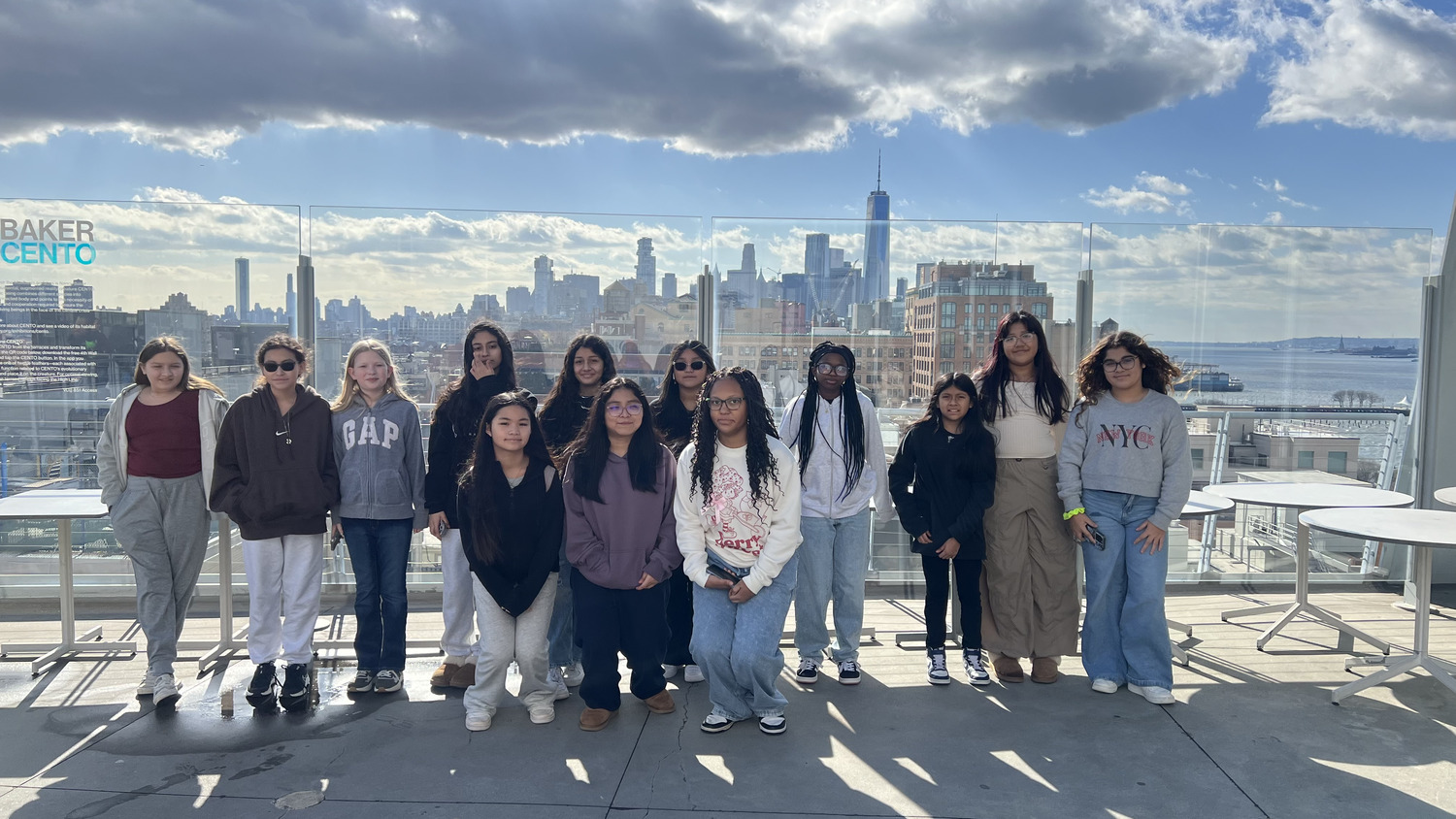 Bridgehampton School students at the Whitney Museum. COURTESY BRIDGEHAMPTON SCHOOL DISTRICT