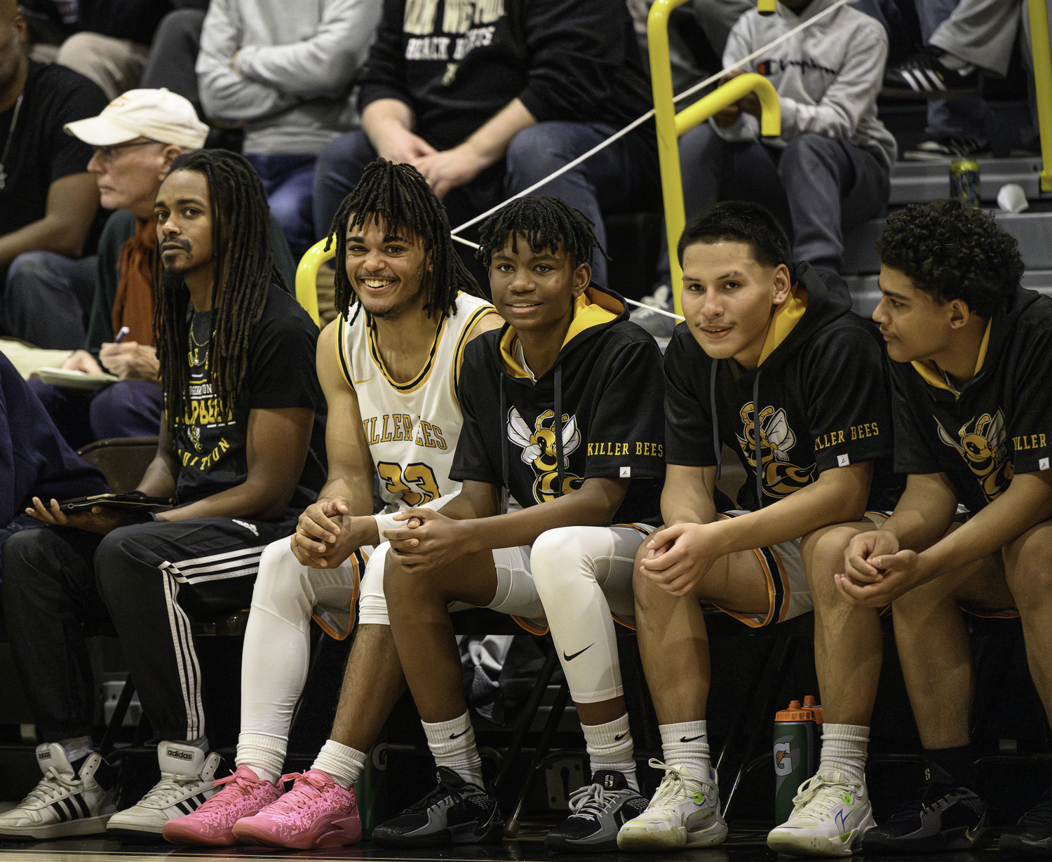 The Killer Bees won't play their first playoff game, which is the Suffolk County Class D Championship, until March 2.  MARIANNE BARNETT