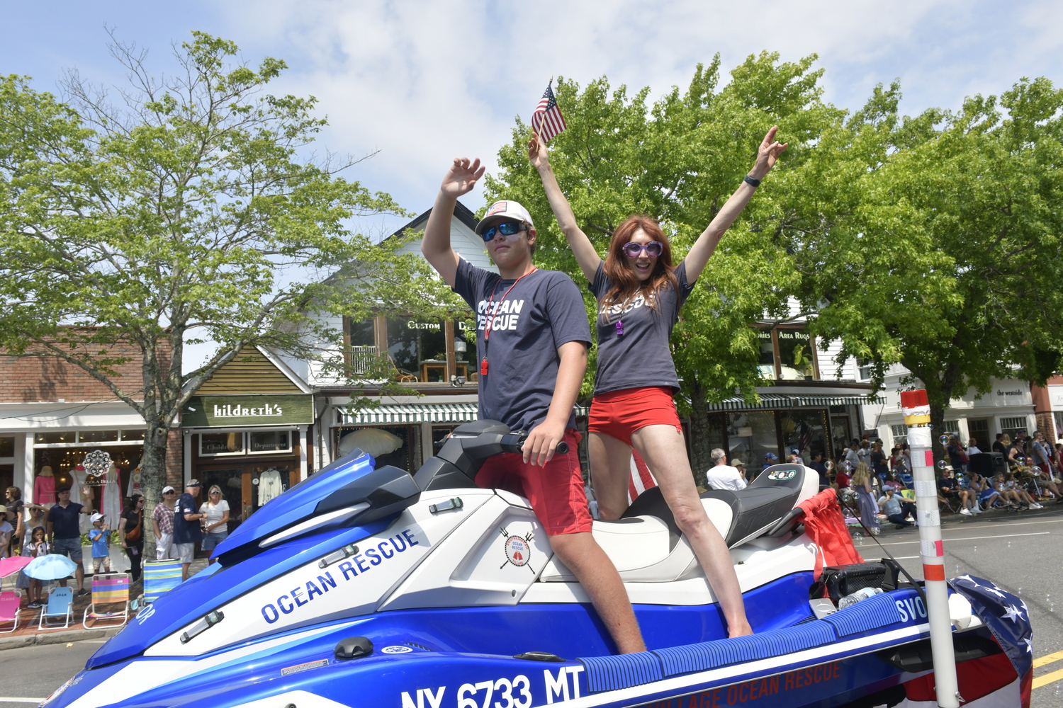 The 2024 July 4th parade.  DANA SHAW