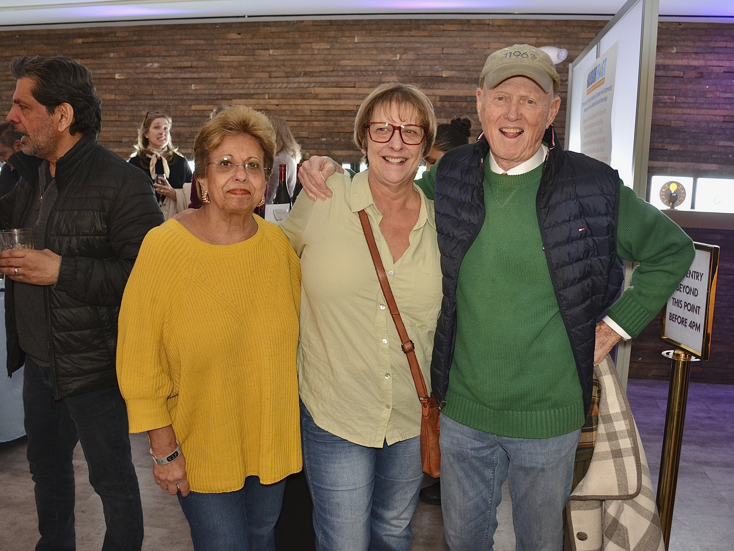 Carol Burke, Denise O’Malley and Judge Edward Burke at the 