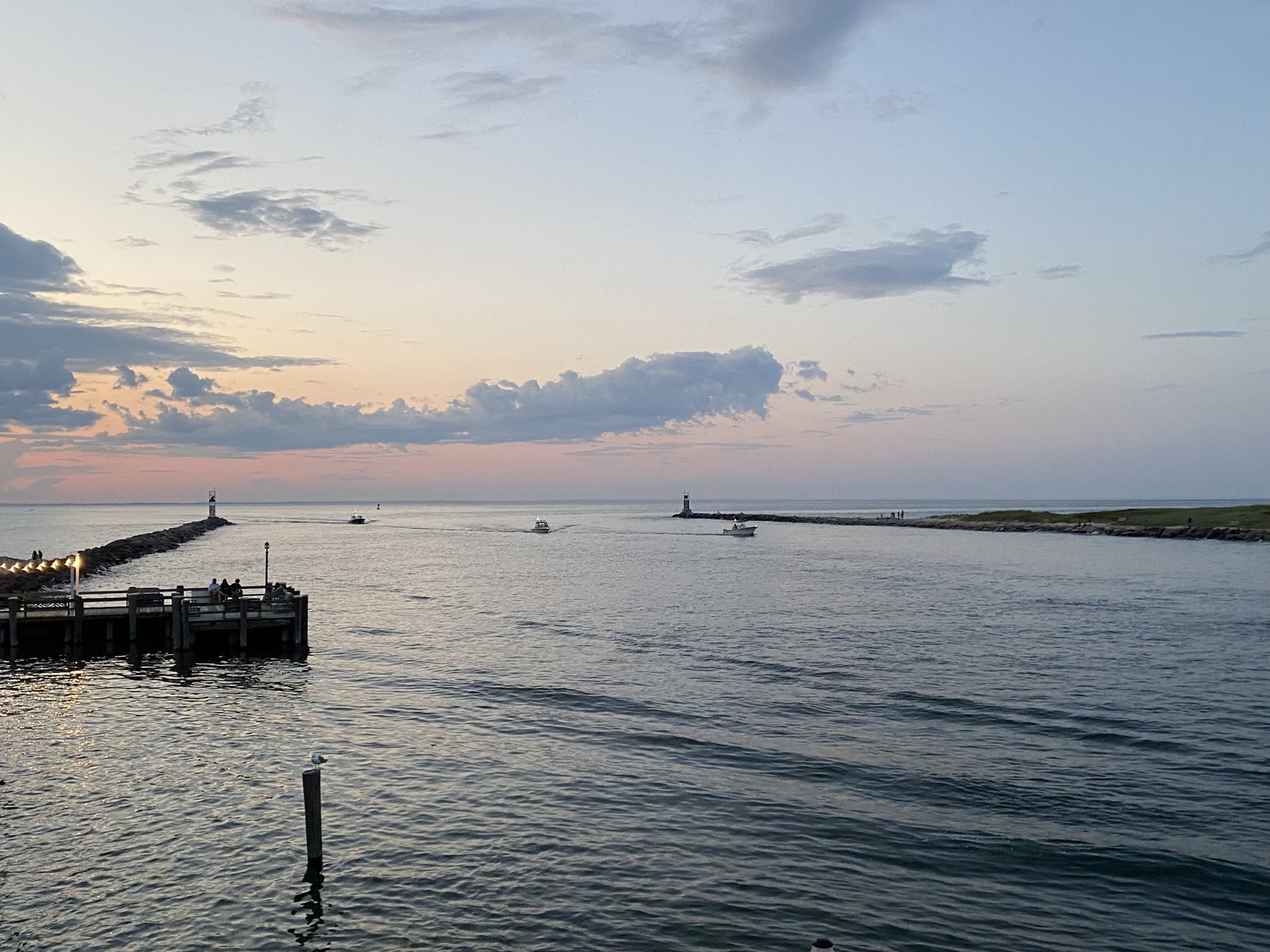 The federal Army Corps of Engineers will conduct an emergency dredging of the navigational channel in Montauk Harbor to alleviate intensified shoaling. CHRISTOPHER WALSH