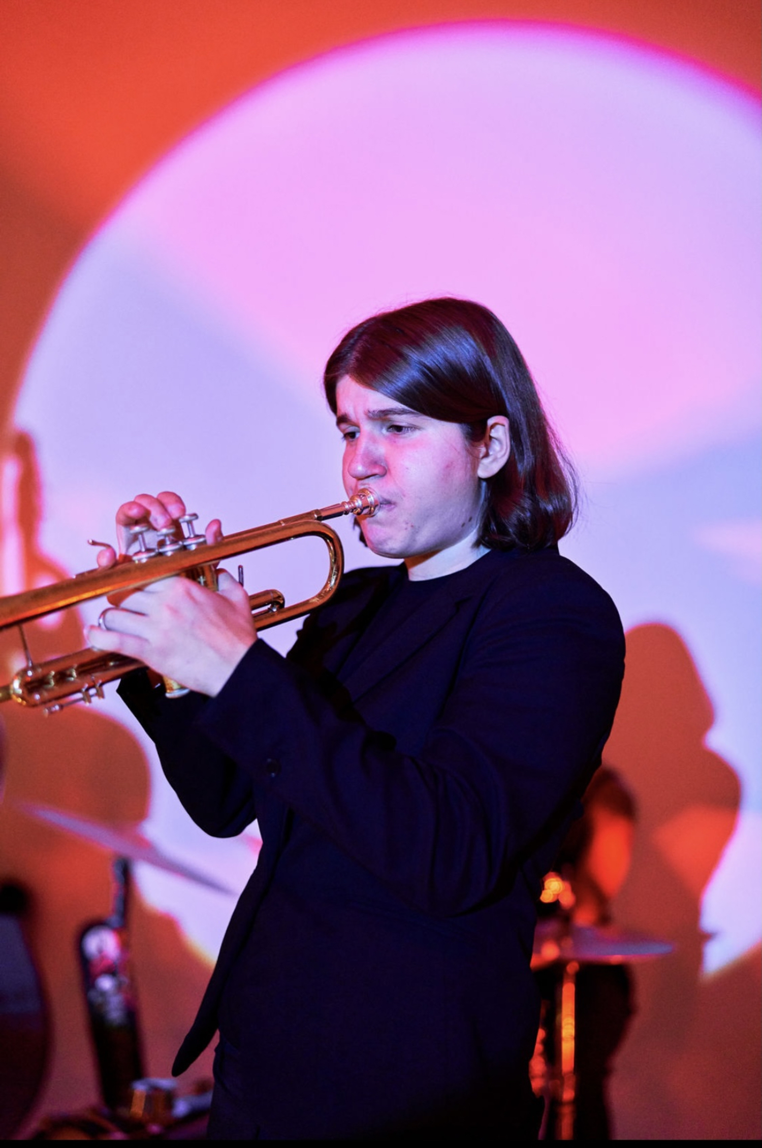 Trumpet player Kal Ferratti. COURTESY EAST END JAZZ