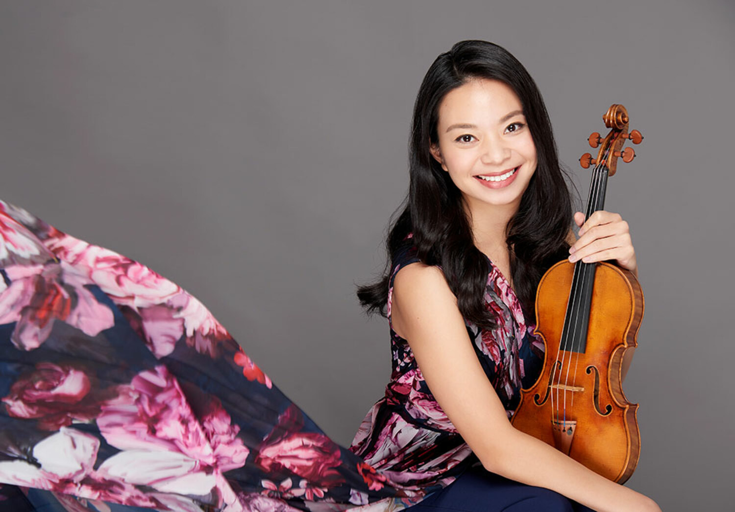 Award-winning violinist Sirena Huang will join pianist Chih-Yi Chen for a concert on Shelter Island on March 15. RAYMOND HUANG