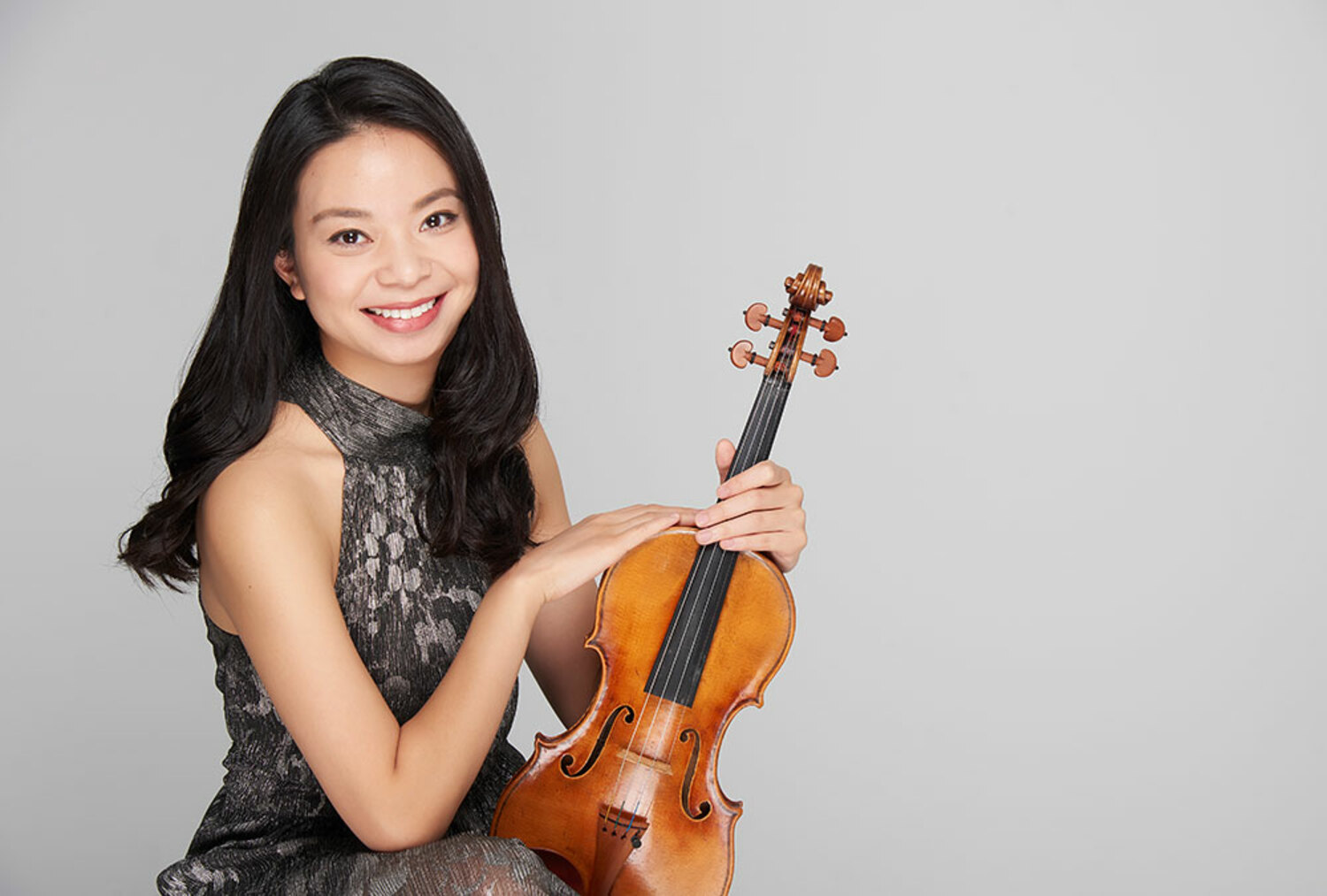 Award-winning violinist Sirena Huang will join pianist Chih-Yi Chen for a concert on Shelter Island on March 15. RAYMOND HUANG