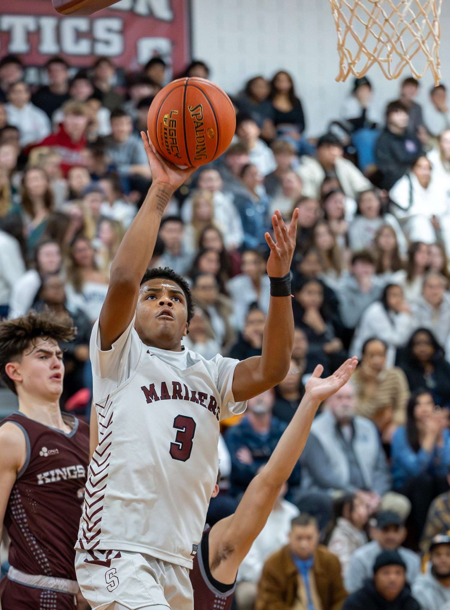 Saevion Ward came off the bench on Tuesday to score 14 points, dish out nine assists and grab four rebounds.   RON ESPOSITO/SOUTHAMPTON SCHOOL DISTRICT