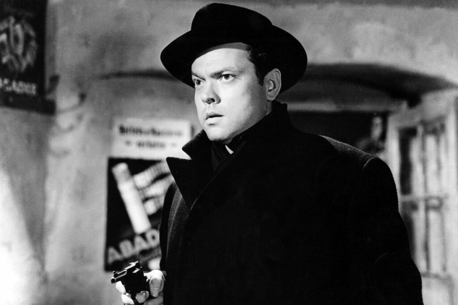 Orson Welles in Carol Reed's 1949 film 