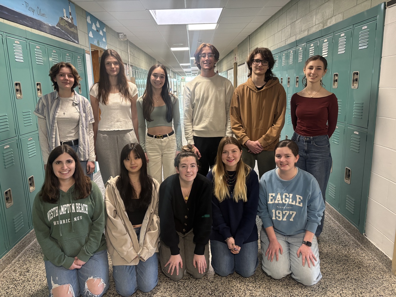 Westhampton Beach High School’s Seascapes literary arts magazine has been named a Superior Magazine by the National Council of Teachers of English. COURTESY WESTHAMPTON BEACH SCHOOL DISTRICT