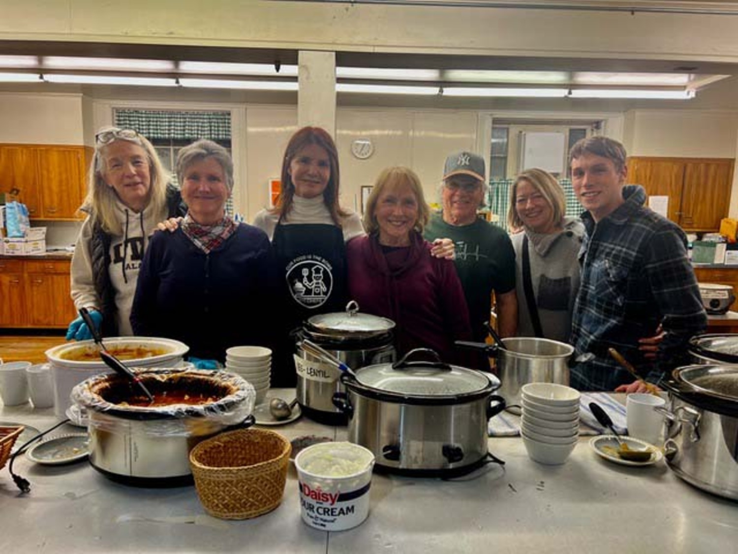 The Sag Harbor First Presbyterian (Old Whalers' Church) hosted it's Soup Supper on February 8 during HarborFrost.  NANCY REMKUS