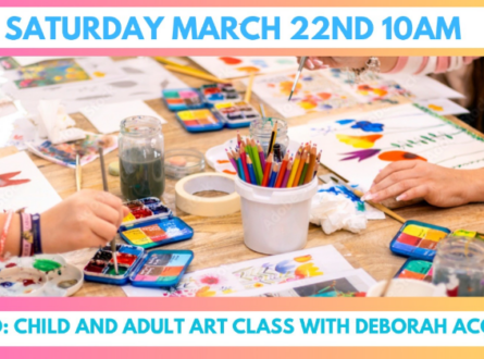 ADULT + CHILD ART CLASS