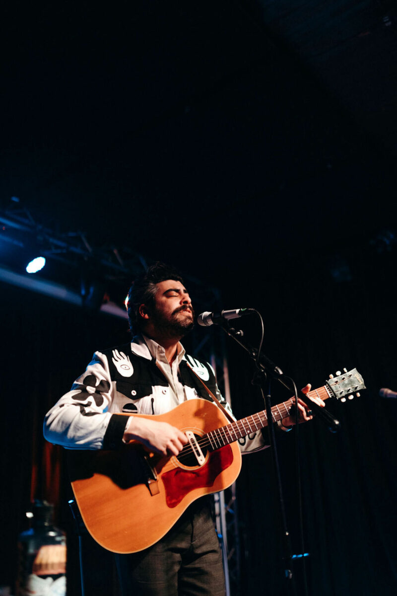 Raphael Shapiro performs at The Talkhouse on February 7. KENDALL ROCK