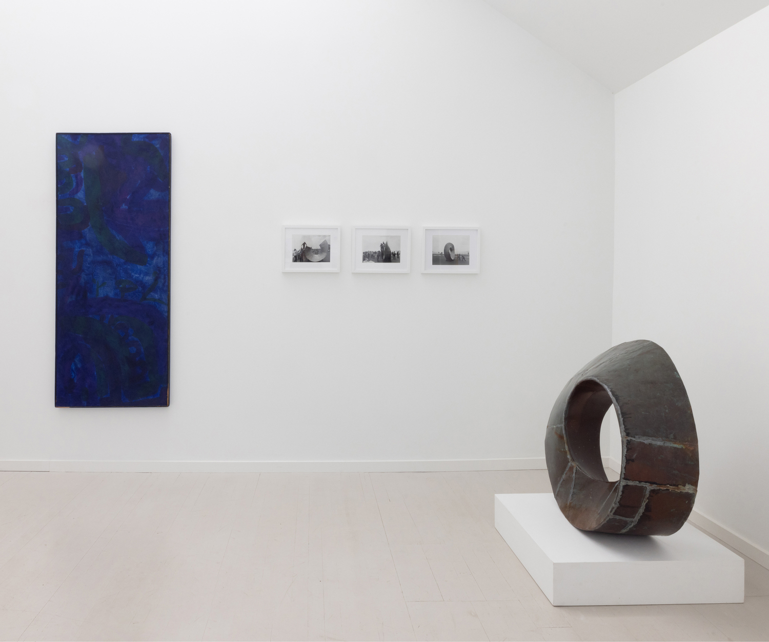 Installation view of an exhibition of work by Sasson Soffer at The Drawing Room in East Hampton. COURTESY THE DRAWING ROOM