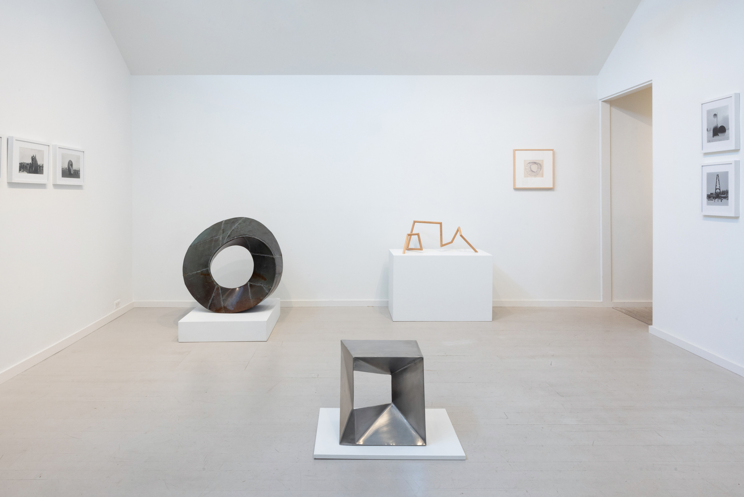 Installation view of an exhibition of work by Sasson Soffer at The Drawing Room in East Hampton. COURTESY THE DRAWING ROOM