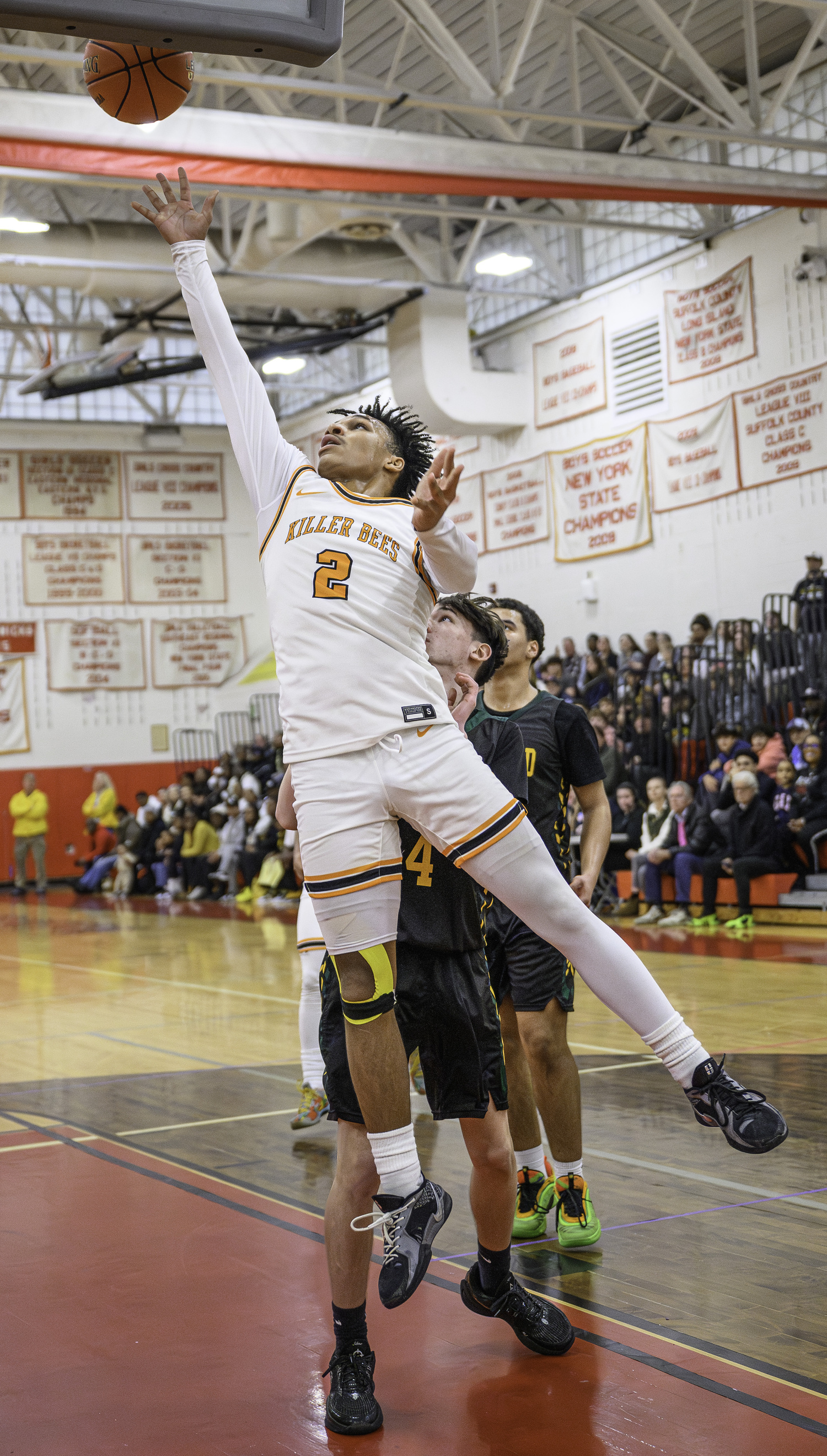 Jai Feaster puts a shot off the glass.  MARIANNE BARNETT