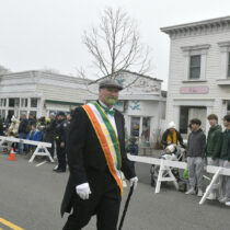 Westhampton Beach St. Patrick's Day parade Grand Marshal Steve Frano.