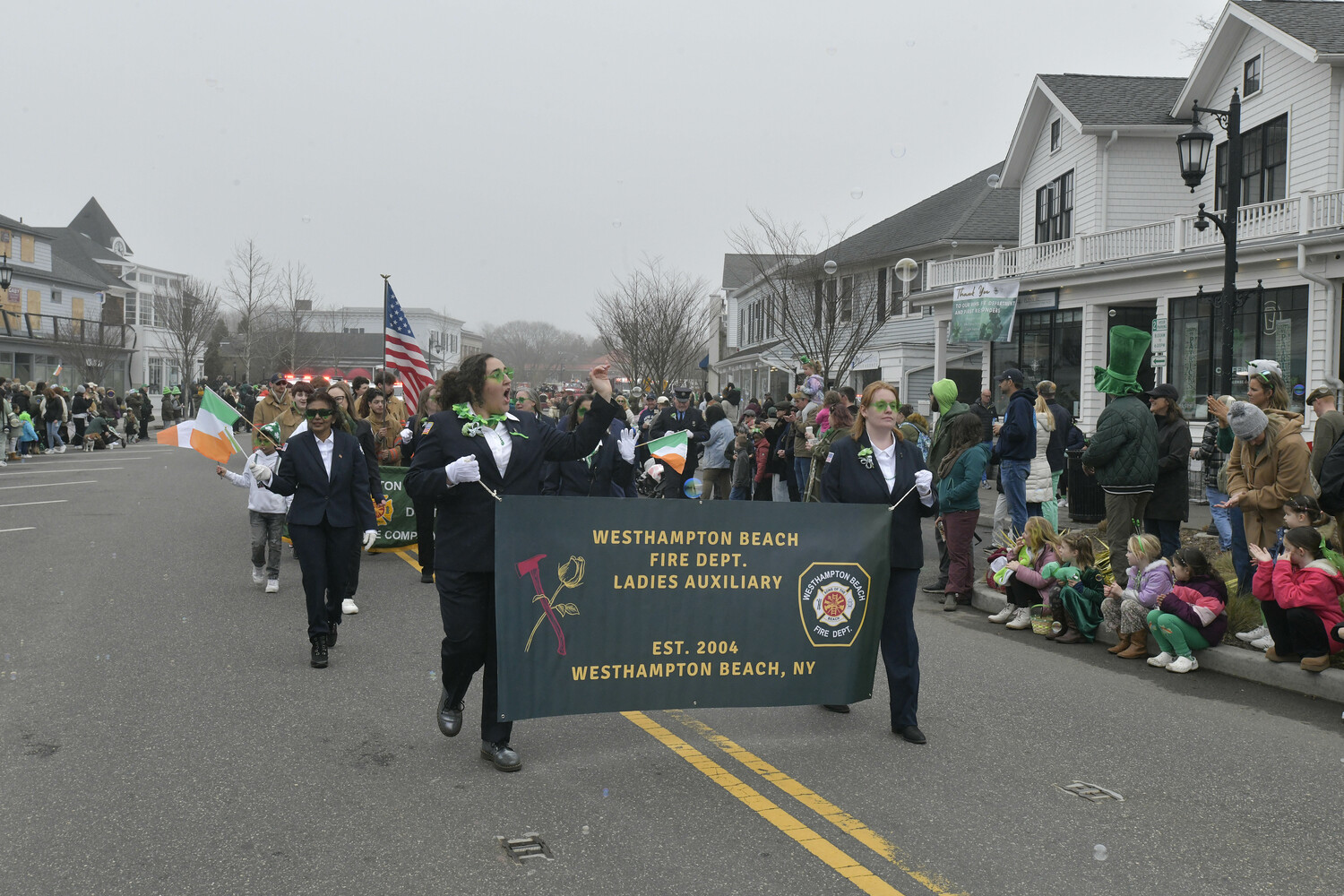 The Westhampton Beach Fire Department Ladies Auxiliary.    DANA SHAW