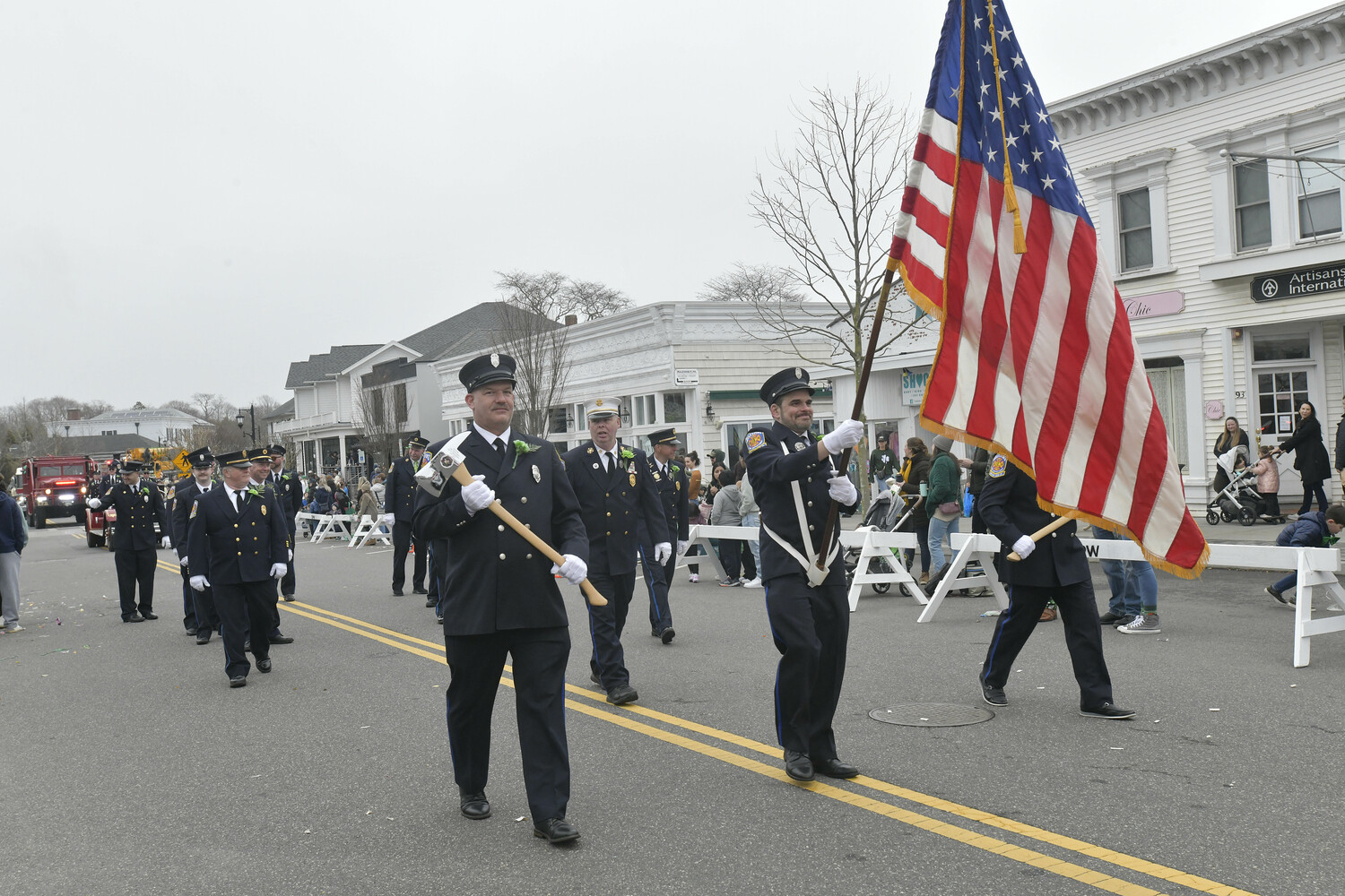 The Eastport Fire Department.  DANA SHAW