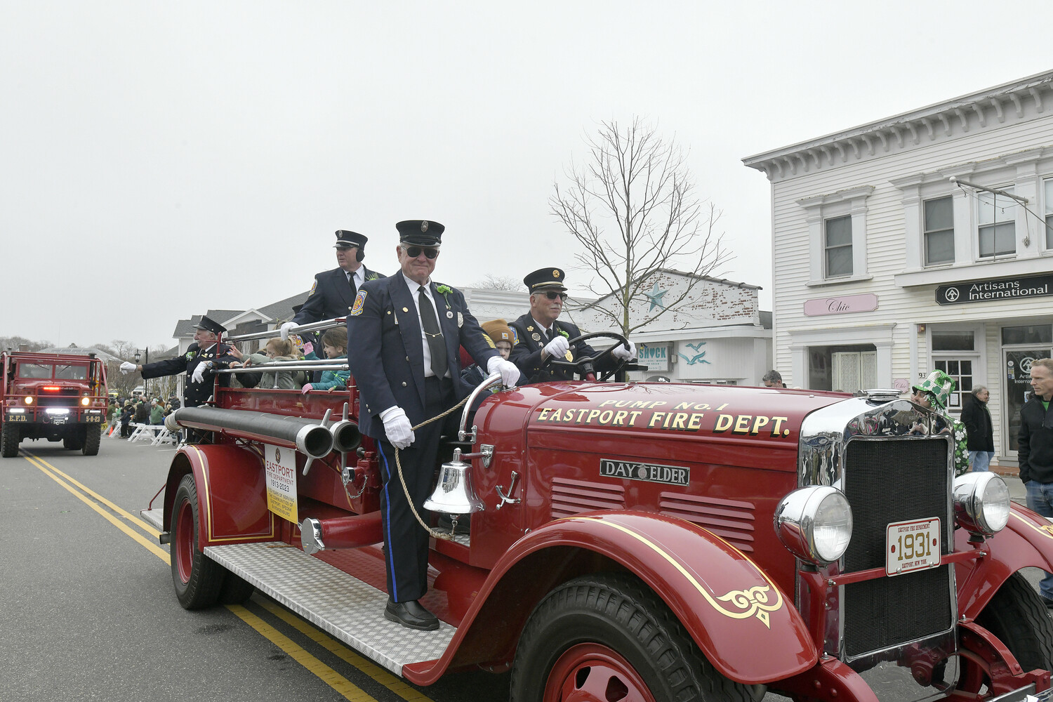 The Eastport Fire Department.  DANA SHAW