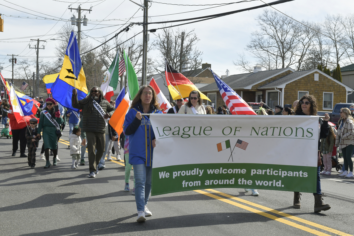 The Hampton Bays St. Patrick's Day Parade on Saturday.