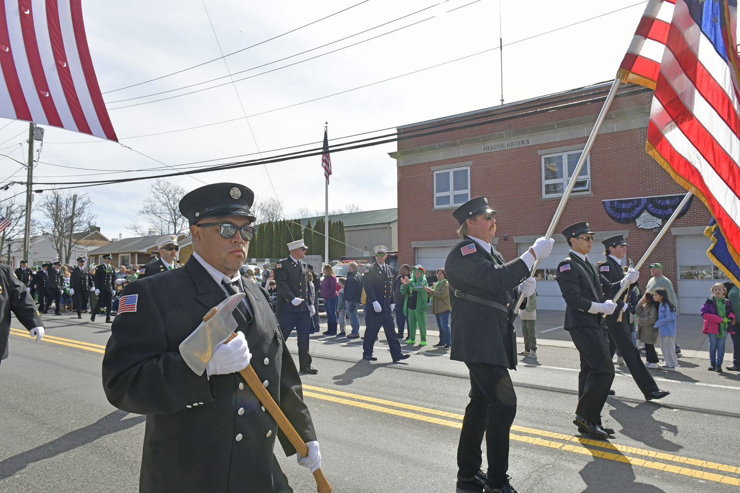 The Hampton Bays Fire Department.