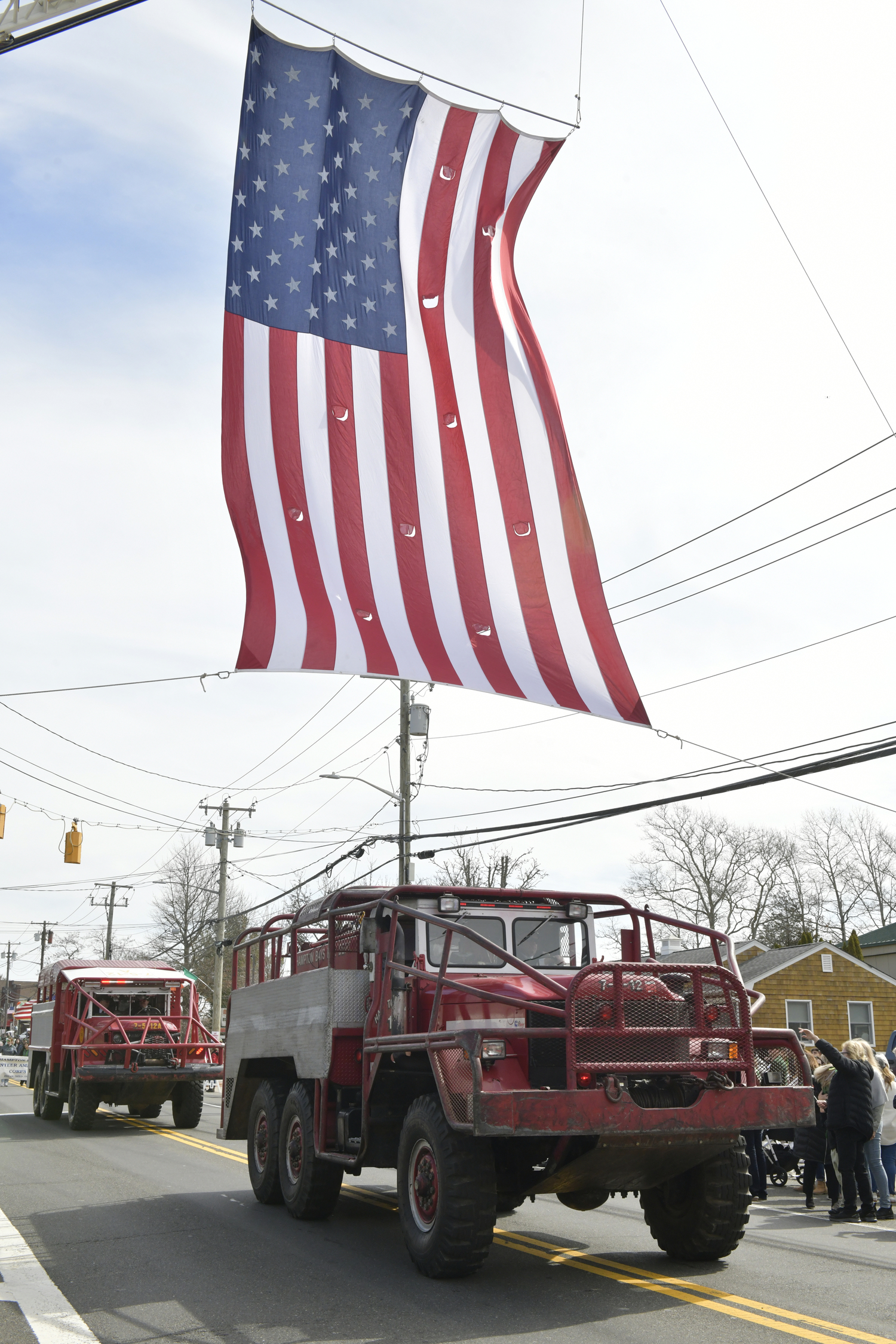 The Hampton Bays Fire Department.